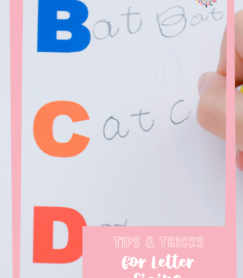 Tips & tricks for letter sizing