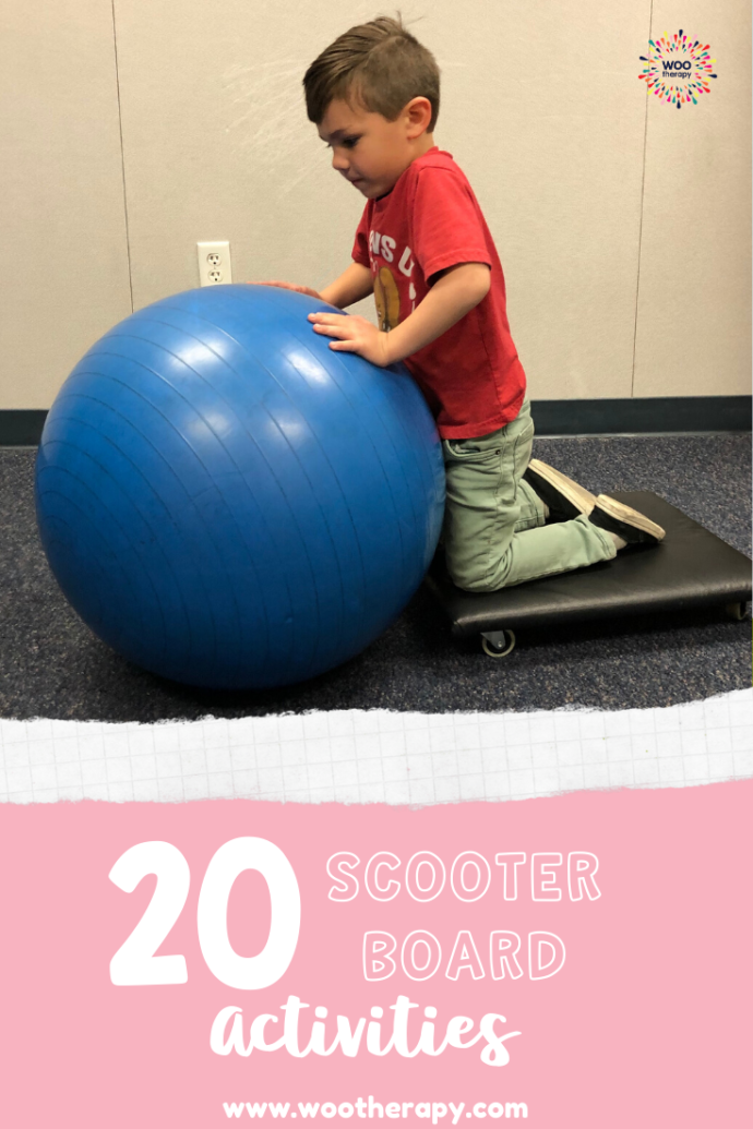 20 Scooter Board Activities WooTherapy