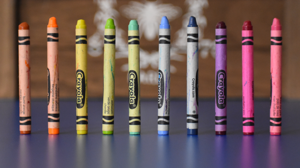 Vintage Crayola Crayon Retired Colors