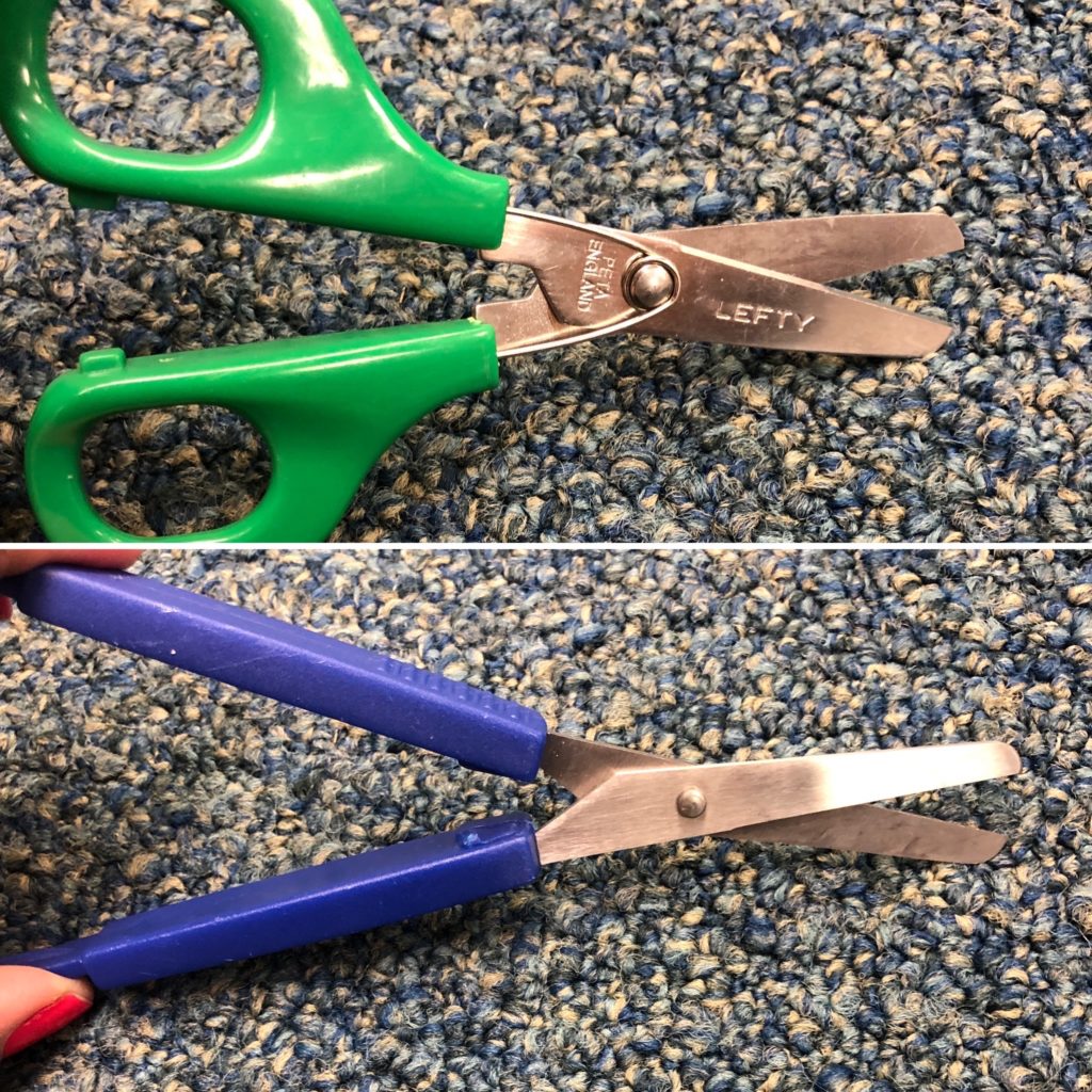 8 Left-Handed All Purpose Scissors, Scissors and Tongs, 8 Left-Handed All  Purpose Scissors from Therapy Shoppe Left-Handed Scissors, Left-Handed  Products