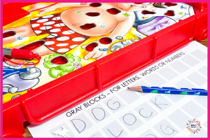 Operation is a highly motivating game for children so it is not difficult to require some simple handwriting while playing it.